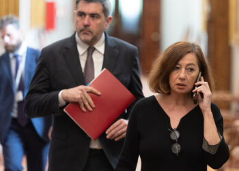 La presidenta del Congreso, Francina Armengol, a su llegada a la reunión de la Junta de Portavoces en el Congreso de los Diputados, a 25 de marzo de 2025, en Madrid (España).

Eduardo Parra / Europa Press