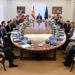 El presidente del Gobierno, Pedro Sánchez, y los miembros del Ejecutivo durante la primera reunión del Consejo de Ministros del año, el 7 de enero de 2025 | BORJA PUIG DE LA BELLACASA (POOL MONCLOA)