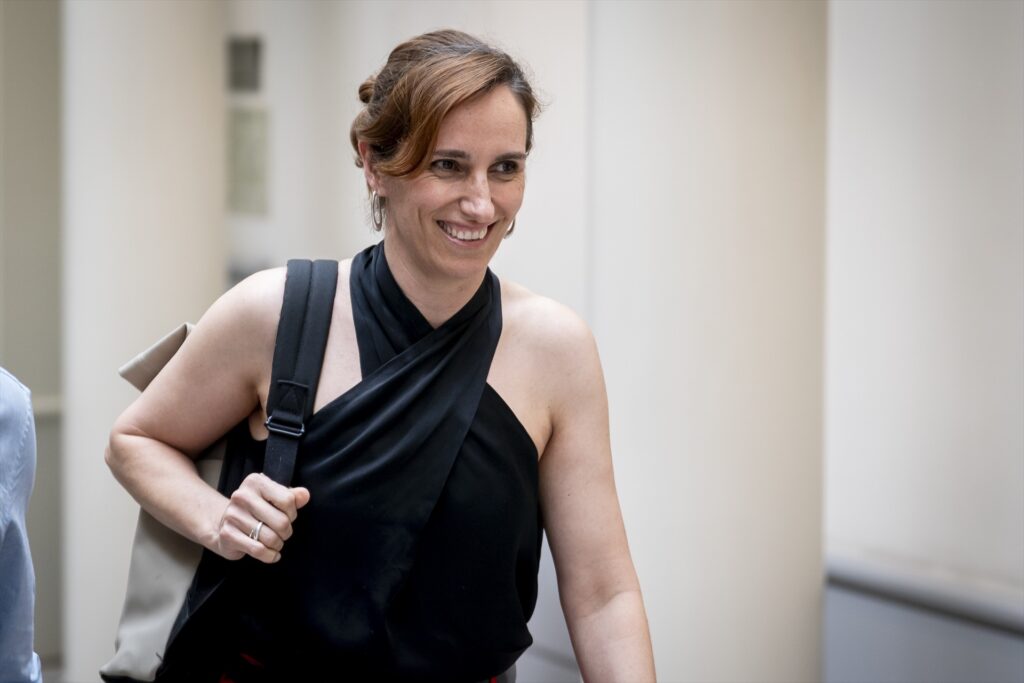 Imagen de archivo de la ministra de Sanidad, Mónica García. | A. Pérez Meca (Europa Press).
