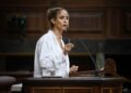 La diputada de Sumar Tesh Sidi durante una sesión plenaria en el Congreso de los Diputados, a 24 de junio de 2025, en Madrid (España). Fernando Sánchez - Europa Press