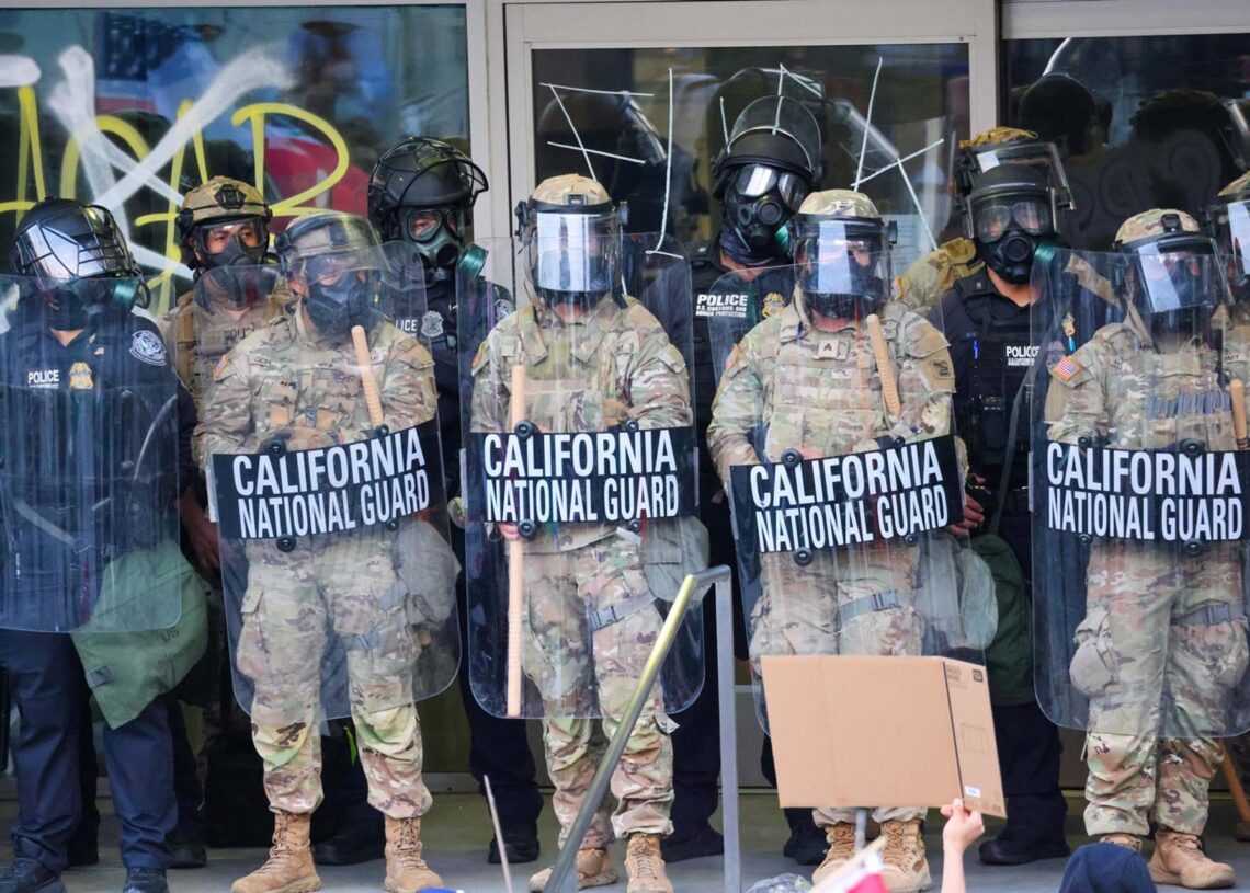 Guardia Nacional de California desplegada en Los ÁngelesAmy Katz / Zuma Press / ContactoPhoto