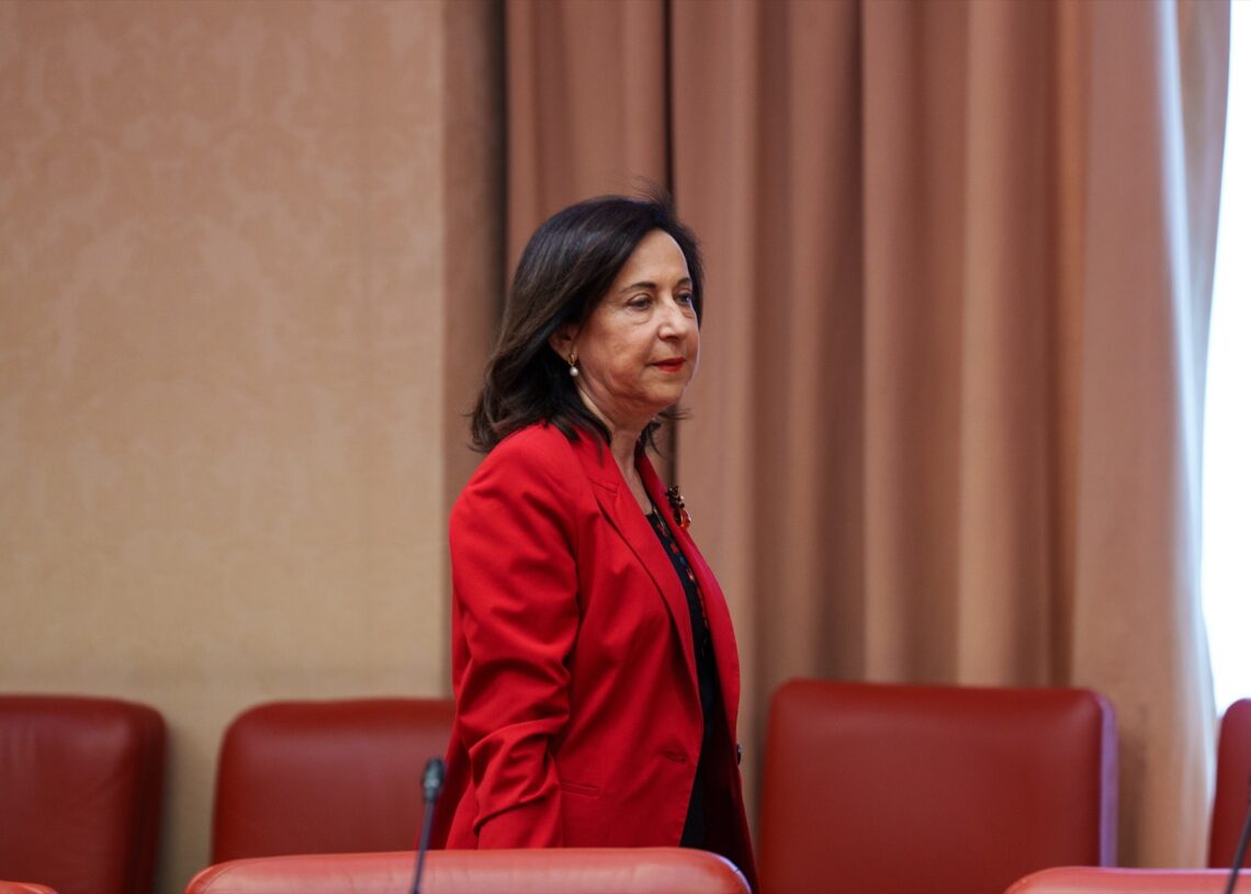 (Foto de ARCHIVO)
La ministra de Defensa, Margarita Robles, comparece en la Comisión de Defensa, en el Congreso de los Diputados, a 30 de junio de 2025, en Madrid | MATIAS CHIOFALO