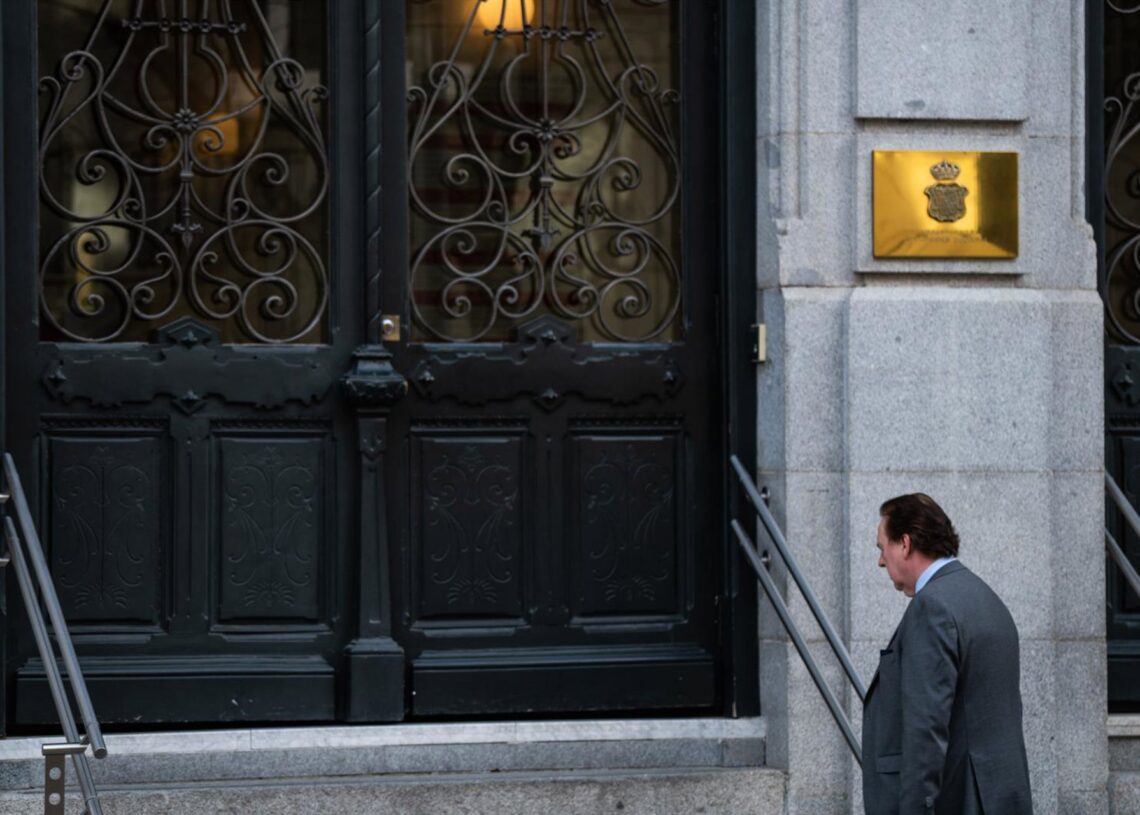 Archivo - Fachada del Consejo General del Poder Judicial, a 28 de marzo de 2023, en Madrid (España). El sector progresista del Consejo General del Poder Judicial (CGPJ) se reúne hoy para valorar su posible dimisión en bloque con el objetivo último de forzMatias Chiofalo - Europa Press - Archivo