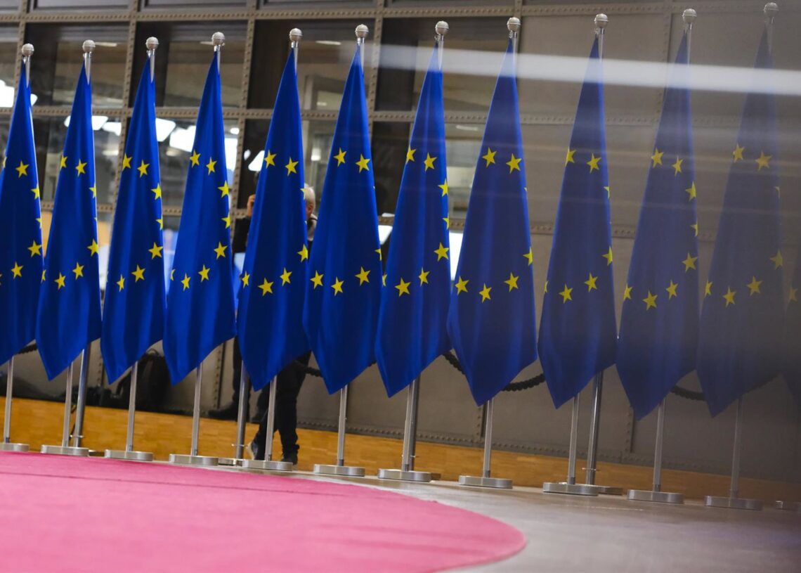 Archivo - Bandera de la UE en el Consejo.Alexandros Michailidis/European / DPA - Archivo