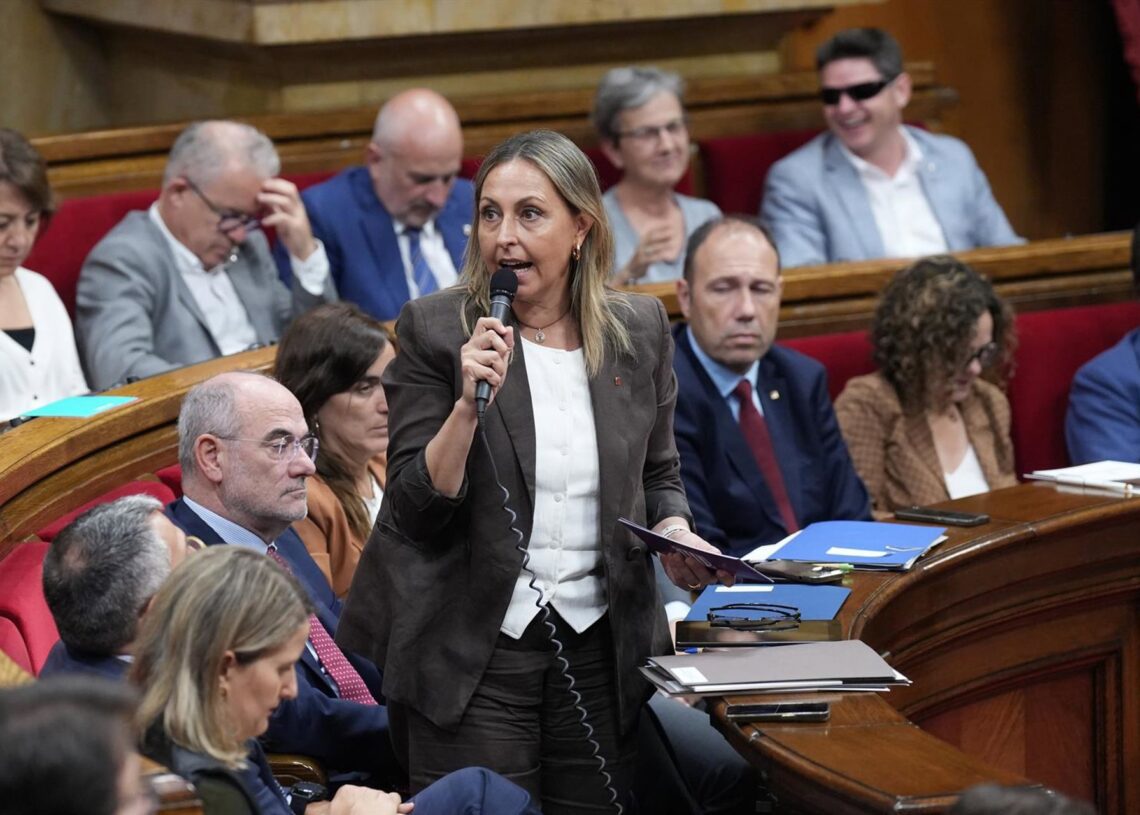 La consellera de Igualdad y Feminismo de la Generalitat, Eva MenorDAVID ZORRAKINO - EUROPA PRESS