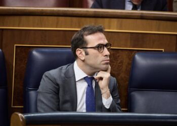 El ministro de Economía, Carlos Cuerpo, durante un pleno en el Congreso de los Diputados, a 25 de junio de 2025, en Madrid (España). Jesús Hellín - Europa Press