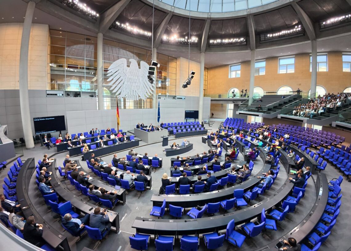 Sede de la Cámara Baja del Parlamento alemán, el BundestagCarsten Koall/dpa