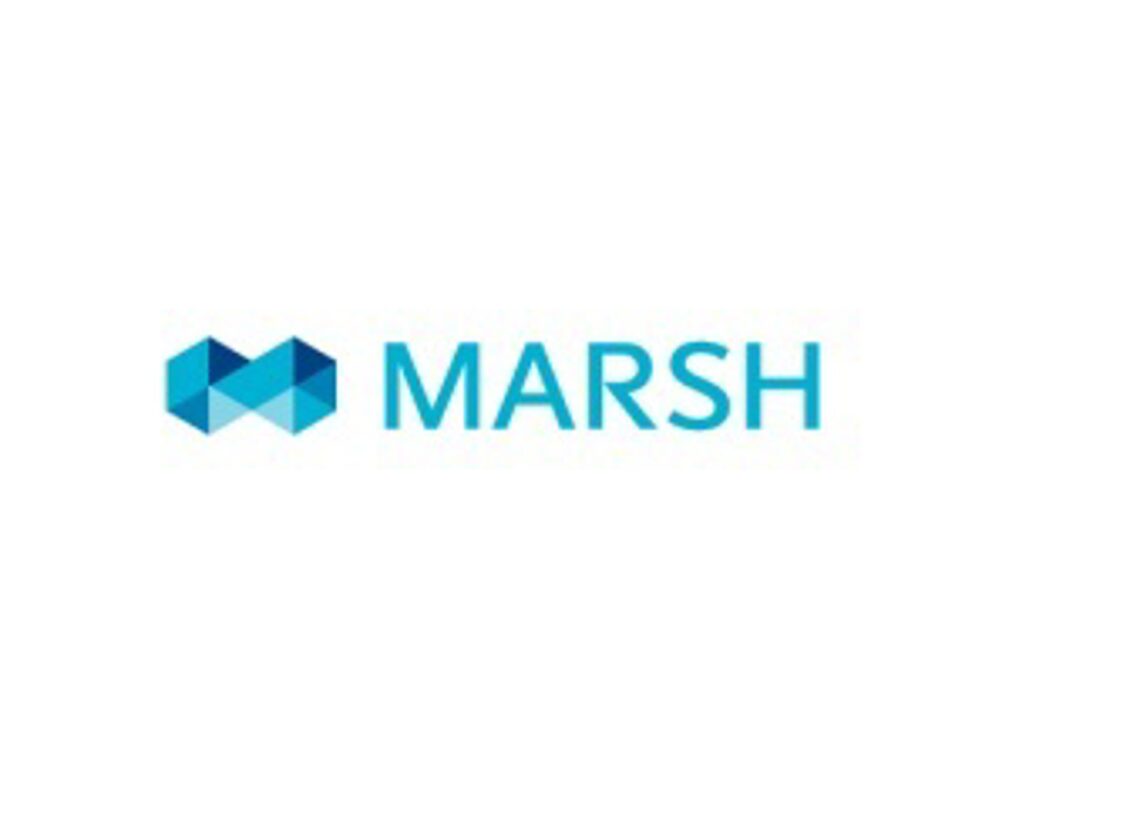 Archivo - Logo de la correduría de seguros y consultoría de riesgos Marsh.MARSH - Archivo