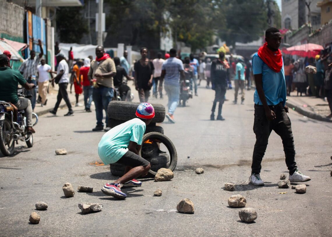 Archivo - Protesta contra la inseguridad en Puerto Príncipe, HaitíPatrice Noel/ZUMA Press Wire/dpa - Archivo