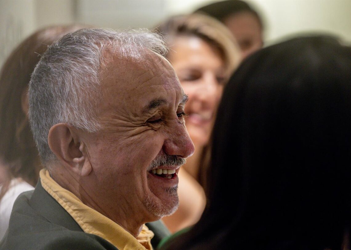 El secretario general de UGT, Pepe Álvarez.Ricardo Rubio - Europa Press