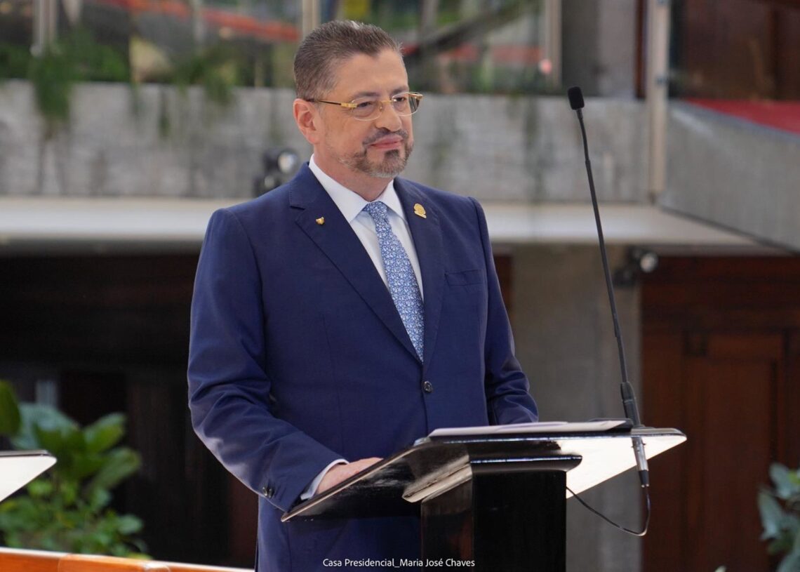 Archivo - El presidente de Costa Rica, Rodrigo Chaves Europa Press/Contacto/Casa Presidencial - Archivo
