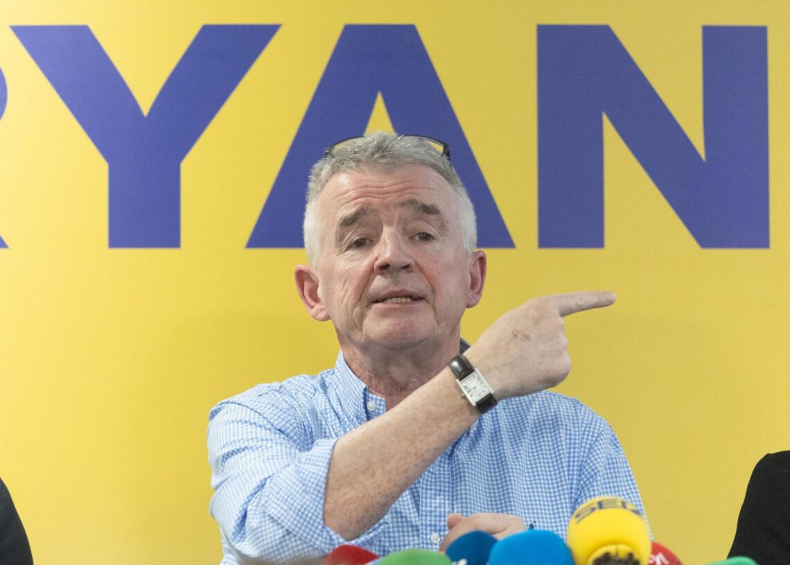 Archivo - El consejero delegado de Ryanair, Michael O'LearyEduardo Parra - Europa Press - Archivo
