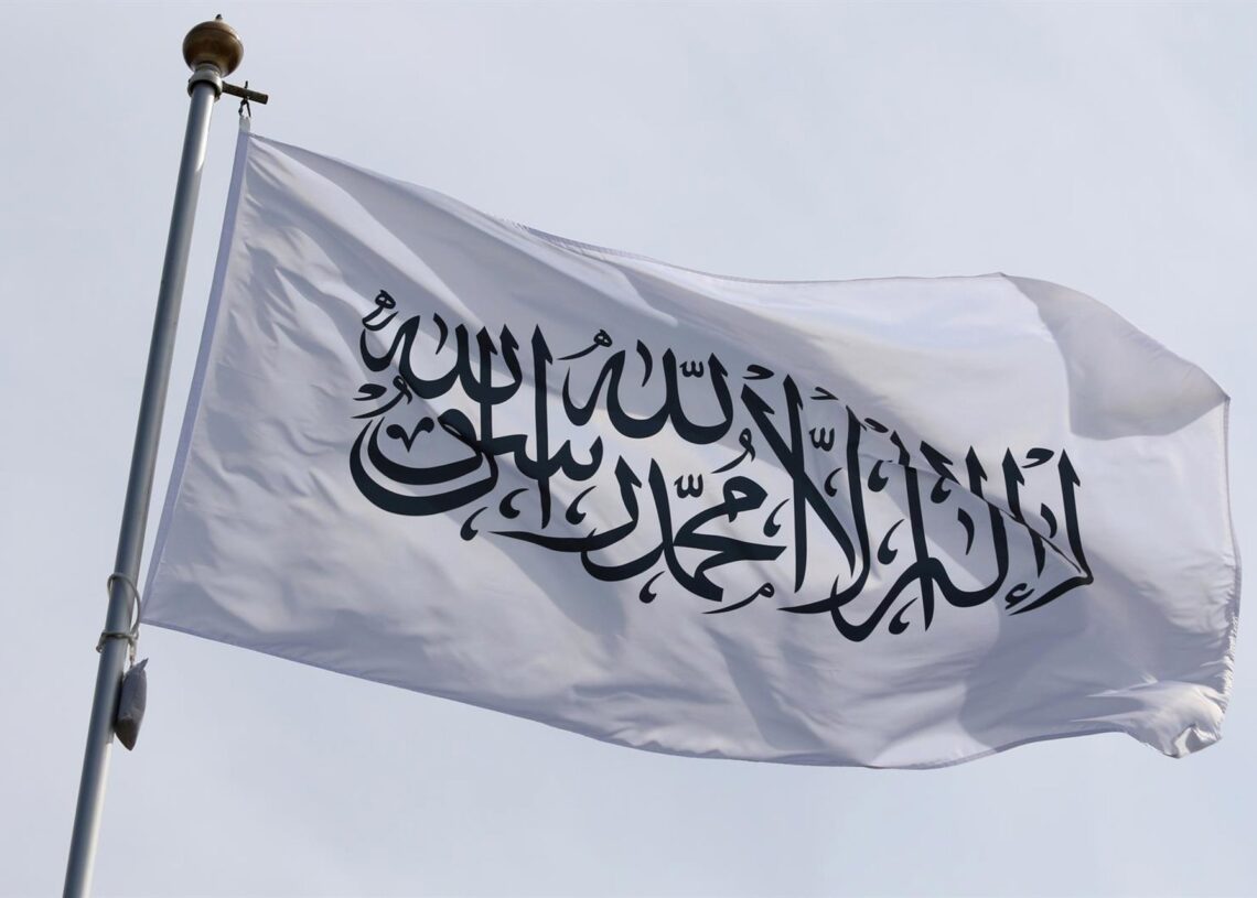 Bandera del Emirato Islámico de Afganistán.Europa Press/Contacto/Maksim Konstantinov