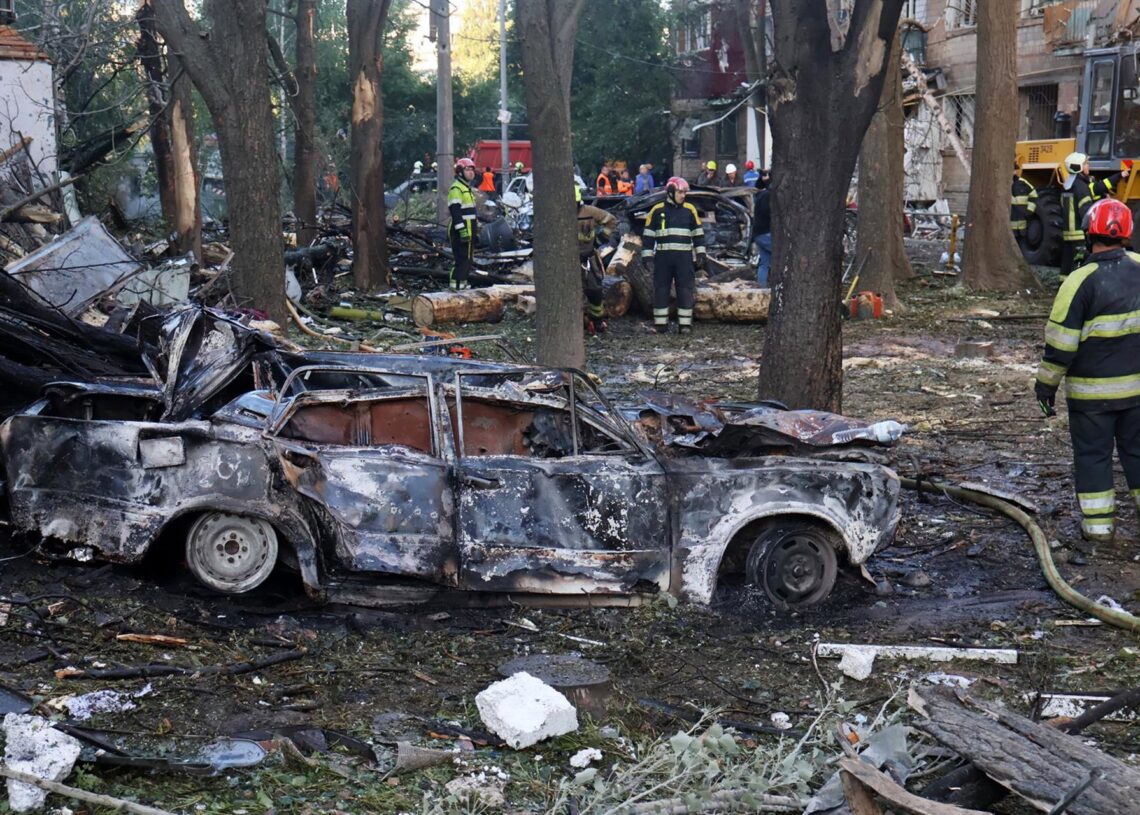 Ataque ruso sobre Kiev, imagen de archivo.Europa Press/Contacto/Aleksandr Gusev