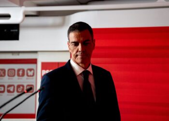 El presidente del Gobierno y Secretario General del PSOE, Pedro Sánchez, a su llegada a una rueda de prensa, en la sede del PSOE en Ferraz, a 12 de junio de 2025, en Madrid (España). Gabriel Luengas - Europa Press