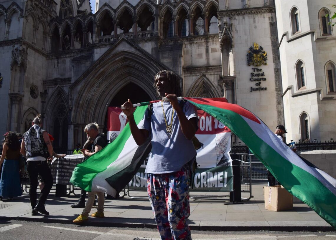 Movilización en Londres en apoyo al movimiento Palestine ActionEuropa Press/Contacto/Vuk Valcic