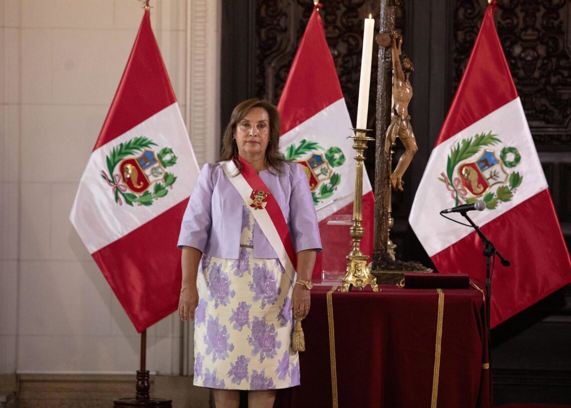 Archivo - Dina Boluarte, presidenta de PerúEuropa Press/Contacto/El Comercio - Archivo