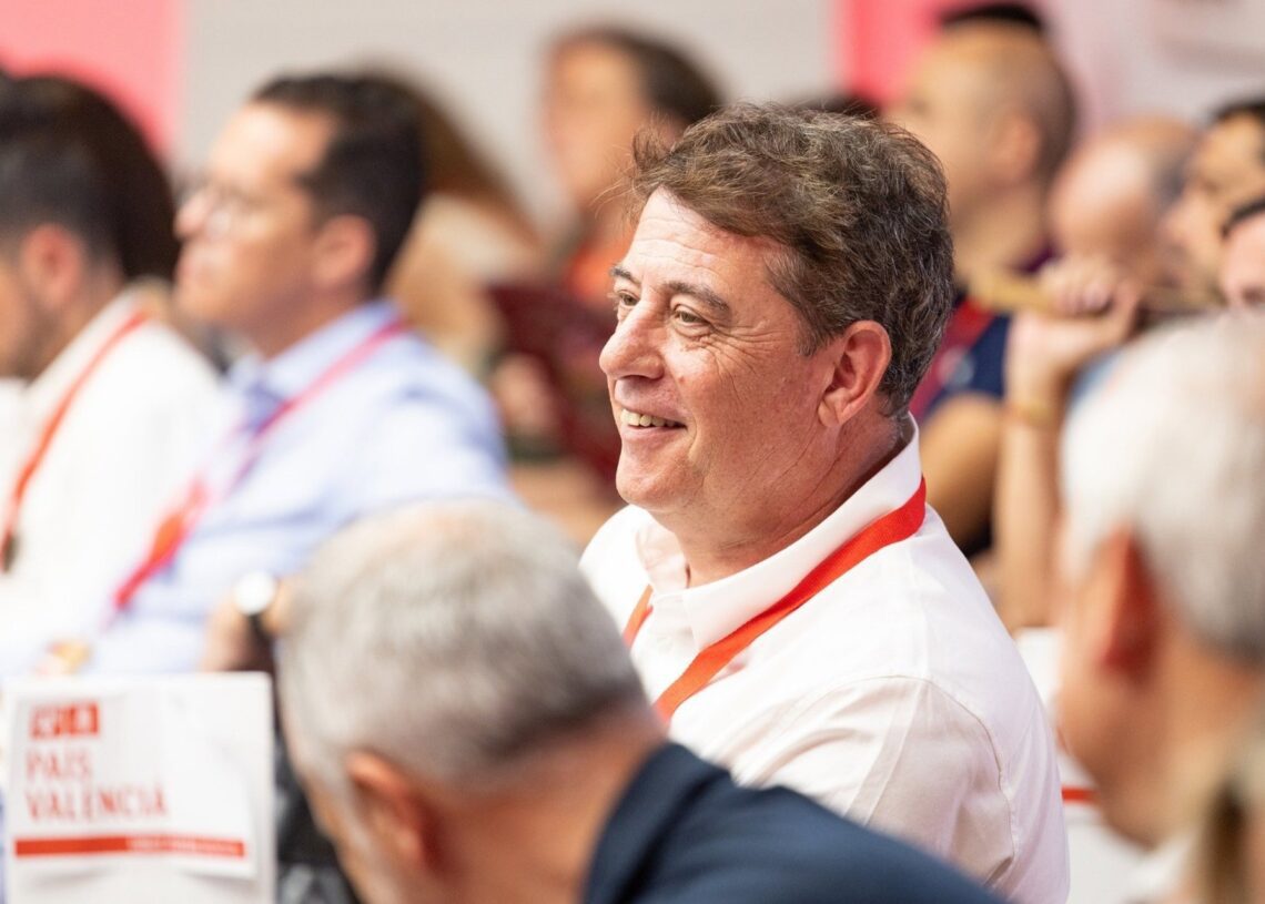 El secretario xeral del PSdeG, José Ramón Gómez Besteiro.PSDEG