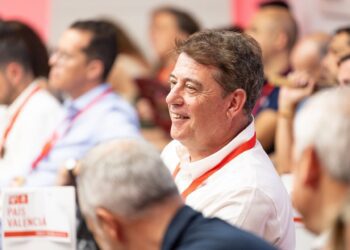 El secretario xeral del PSdeG, José Ramón Gómez Besteiro.PSDEG