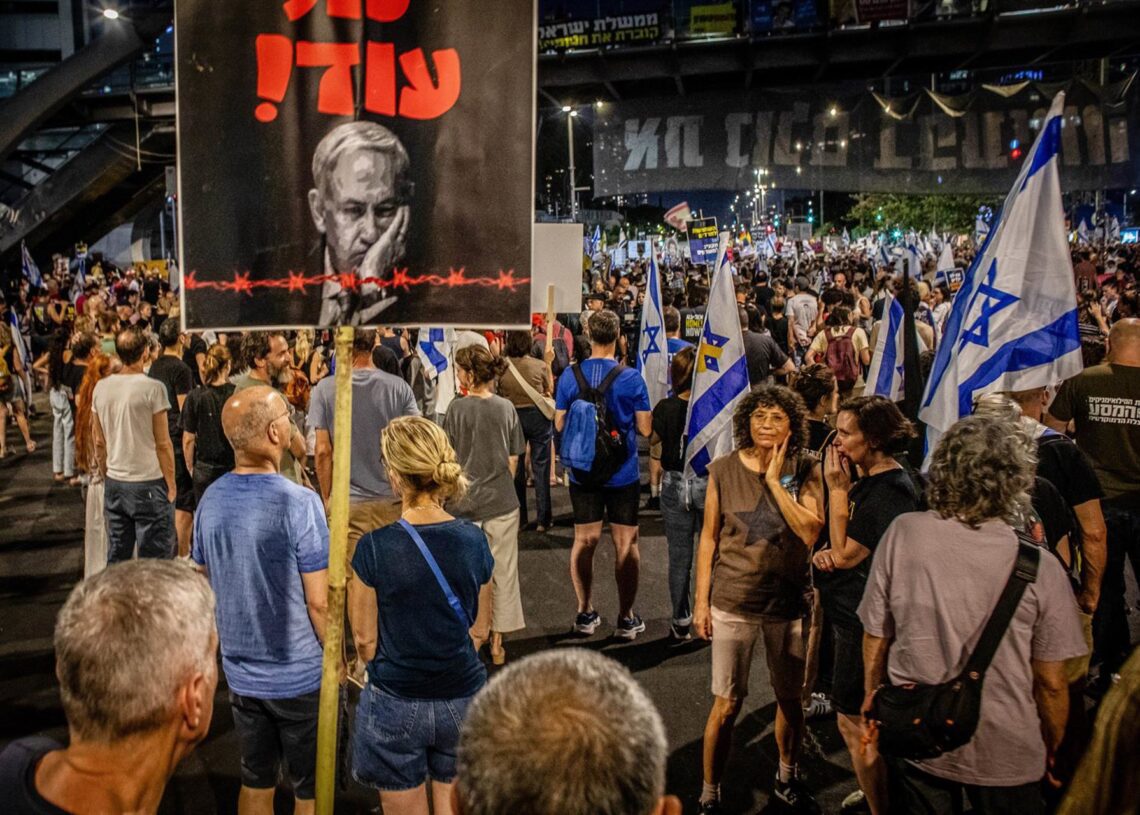 Manifestación contra el Gobierno del primer ministro israelí, Benjamin Netanyahu, en Tel Aviv (archivo)Europa Press/Contacto/Eyal Warshavsky