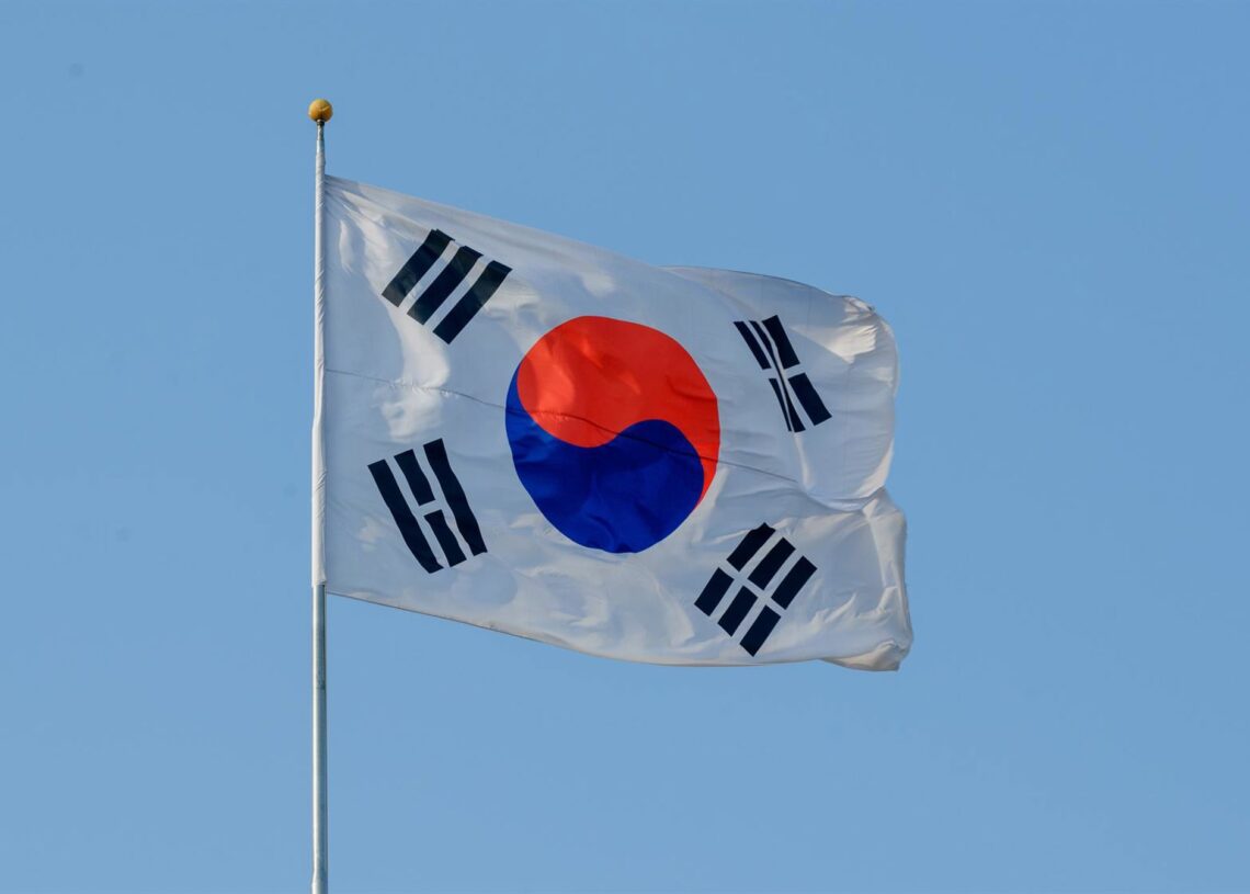 Archivo - Bandera de Corea del Sur en Seúl, la capital del país.Europa Press/Contacto/Kim Jae-Hwan - Archivo