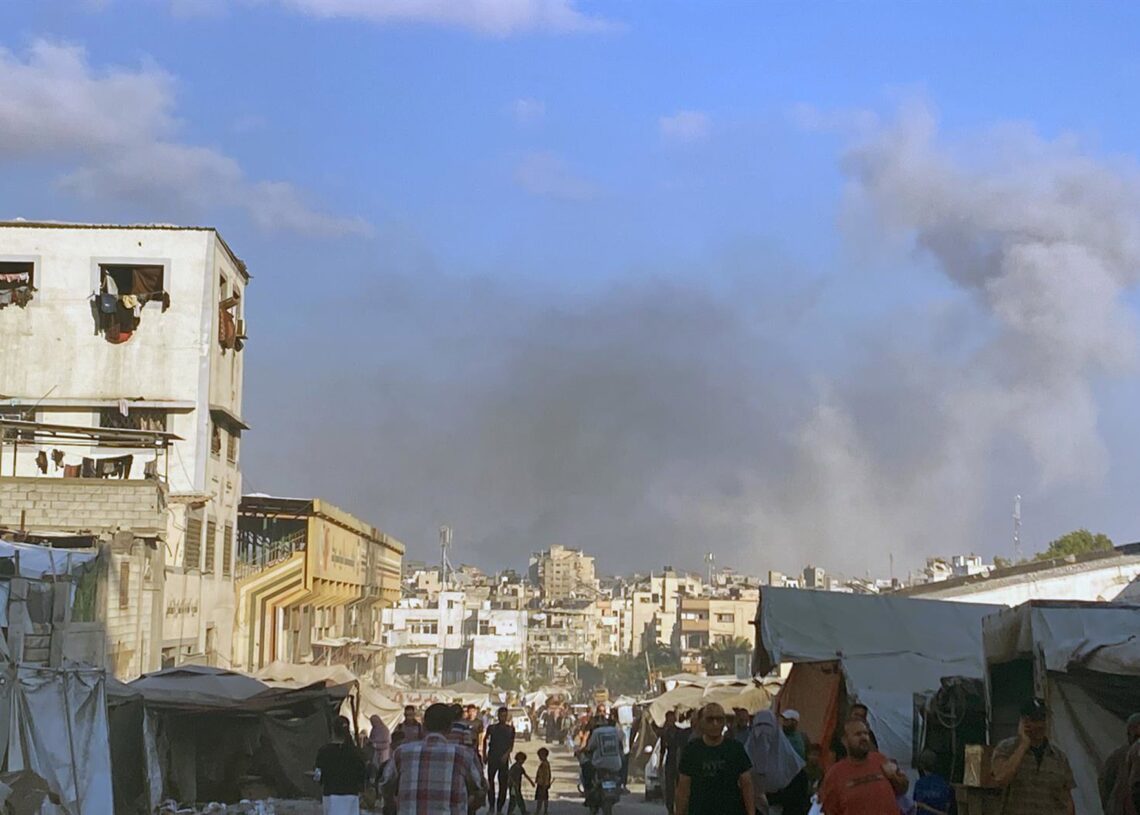Imagen de archivo de ataques israelíes en Gaza Europa Press/Contacto/Omar Ashtawy