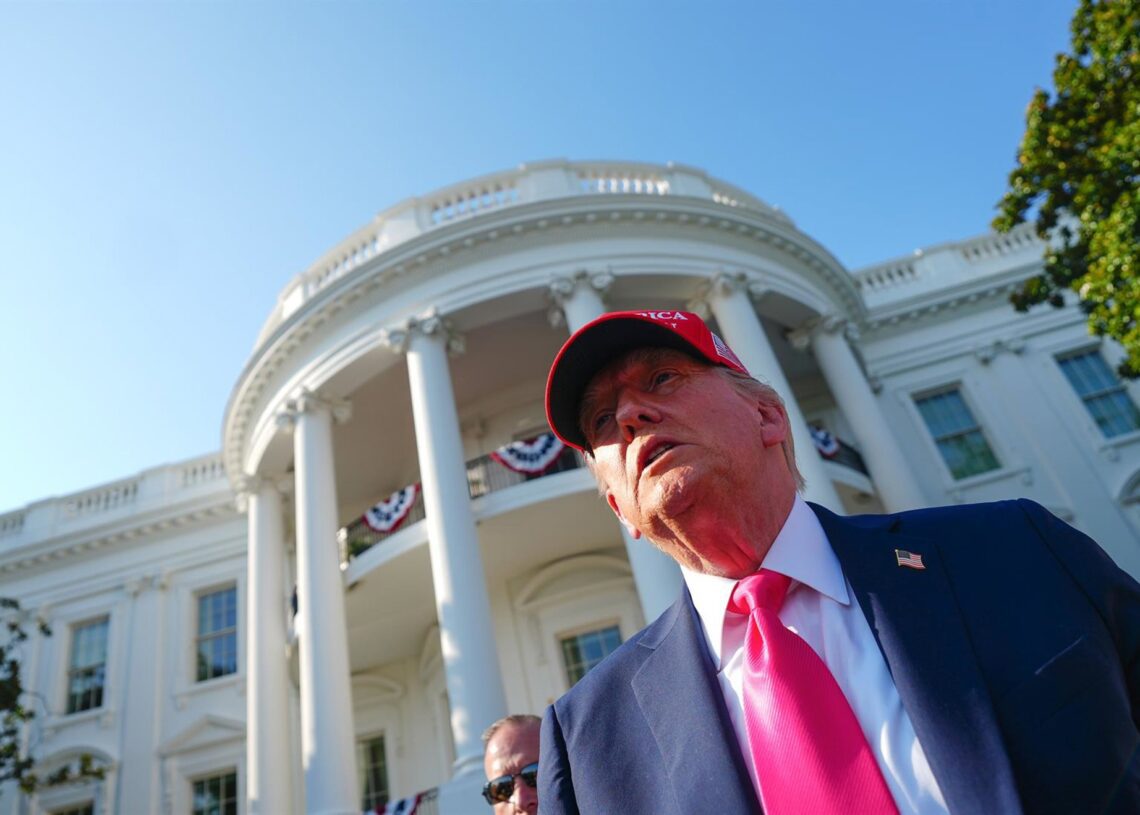 El presidente de Estados Unidos, Donald TrumpEuropa Press/Contacto/Bonnie Cash - Pool via CNP