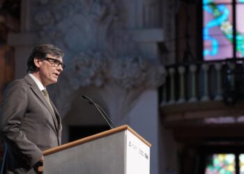 El presidente de la Generalitat Salvador IllaDavid Zorrakino - Europa Press