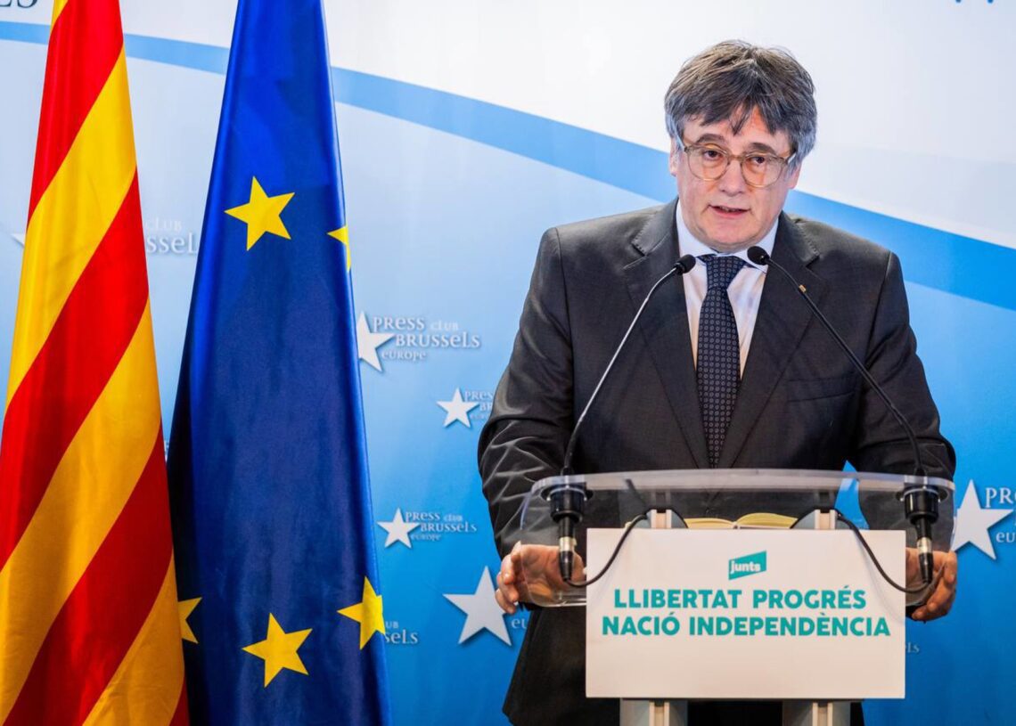 Archivo - El líder de Junts, Carles PuigdemontJunts / Nùria Martínez - Archivo