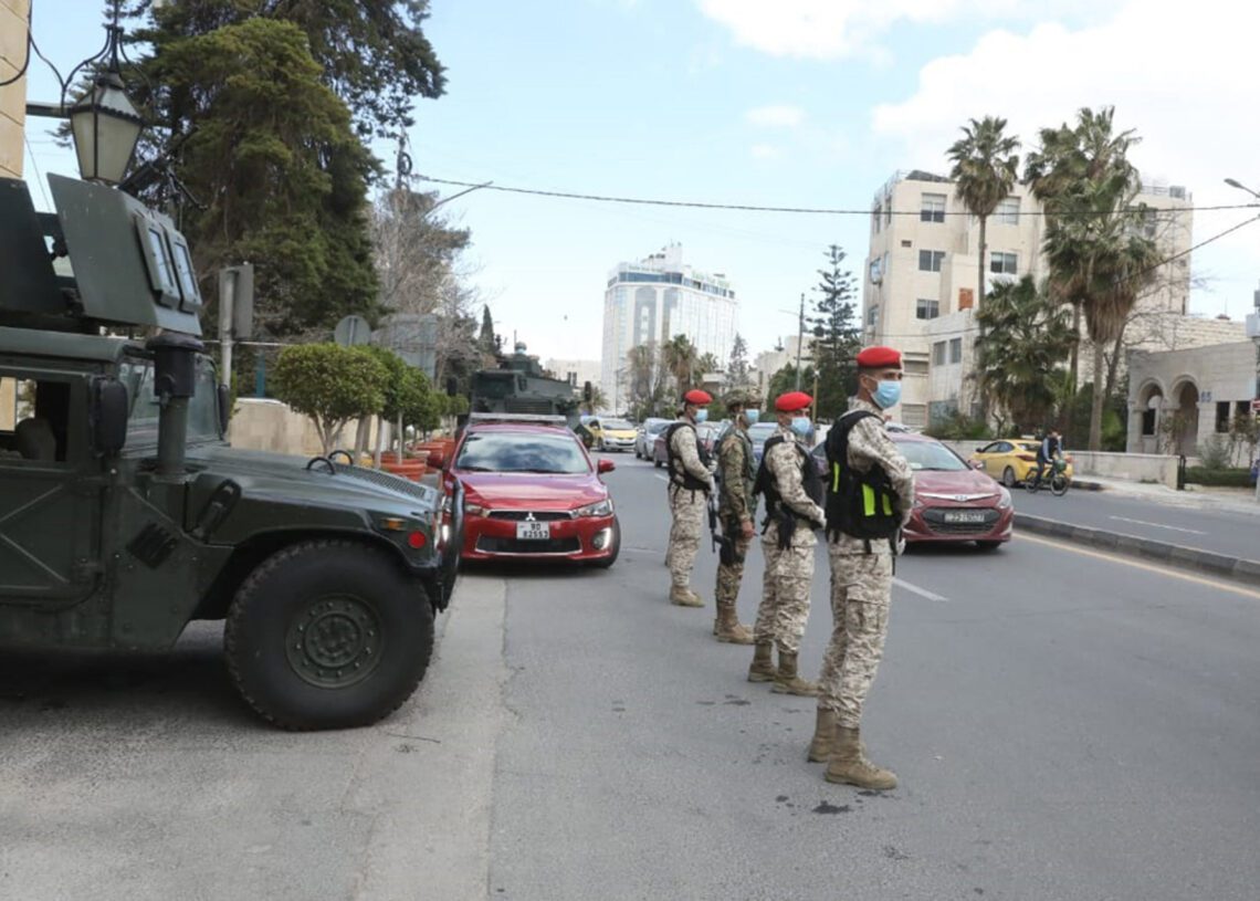 Soldados de Jordania durante la pandemia de coronavirus-/petra/dpa