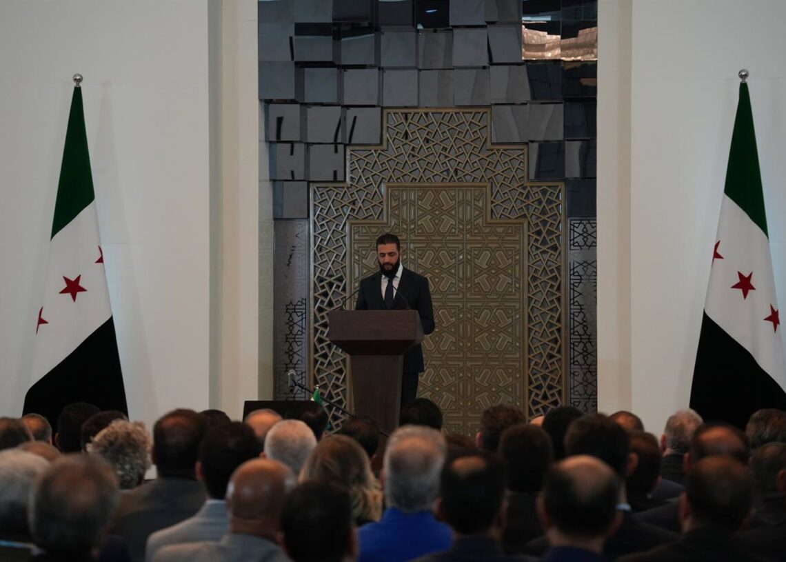 Archivo - El presidente de transición de Siria, Ahmed al Shara (archivo)Moawia Atrash/dpa - Archivo