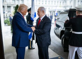 Archivo - El presidente estadounidense, Donald Trump, recibe al primer ministro de Israel, Benjamin Netanyahu, en la Casa BlancaEuropa Press/Contacto/White House - Archivo