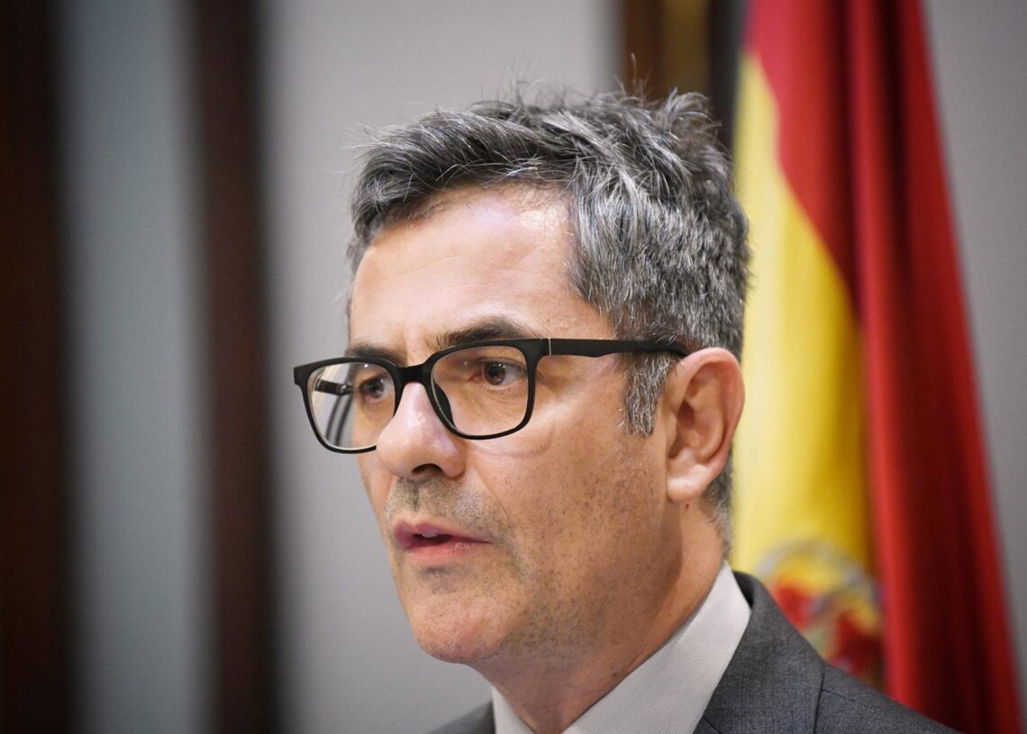 El ministro de la Presidencia, Justicia y Relaciones con las Cortes, Félix Bolaños, en 'Los Desayunos del Ateneo', en el Ateneo de Madrid, a 7 de julio de 2025, en Madrid (España).Gustavo Valiente - Europa Press