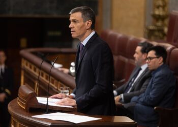 El presidente del Gobierno, Pedro Sánchez, interviene durante un pleno extraordinario, en el Congreso de los Diputados, a 9 de julio de 2025, en Madrid (España). Eduardo Parra - Europa Press