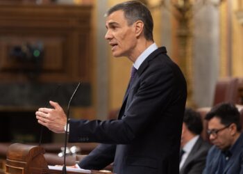 El presidente del Gobierno, Pedro Sánchez, interviene durante un pleno extraordinario, en el Congreso de los Diputados, a 9 de julio de 2025, en Madrid (España). Eduardo Parra - Europa Press