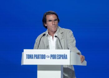 El expresidente del Gobierno, José María Aznar, interviene durante el XXI Congreso Nacional del Partido Popular, a 4 de julio de 2025, en Madrid (España). Alberto Ortega - Europa Press