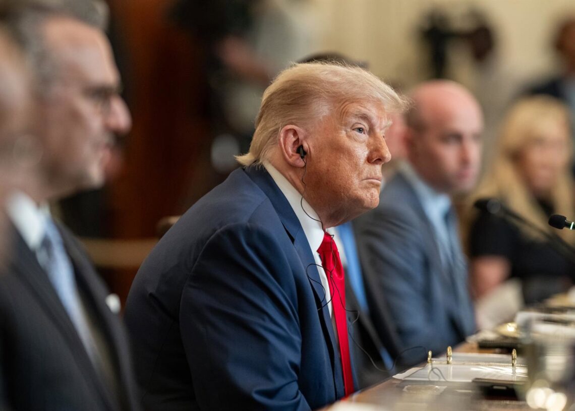 El presidente de Estados Unidos, Donald Trump Europa Press/Contacto/White House