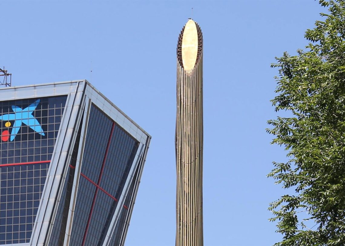 Archivo - La sede nacional de Caixabank, a 8 de julio de 2021, en Madrid (España)Cézaro De Luca - Europa Press - Archivo