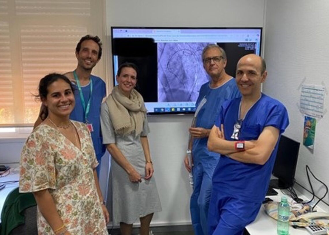 El H.U. Fundación Jiménez Díaz realiza un innovador implante de válvula aórtica percutáneaQUIRÓNSALUD