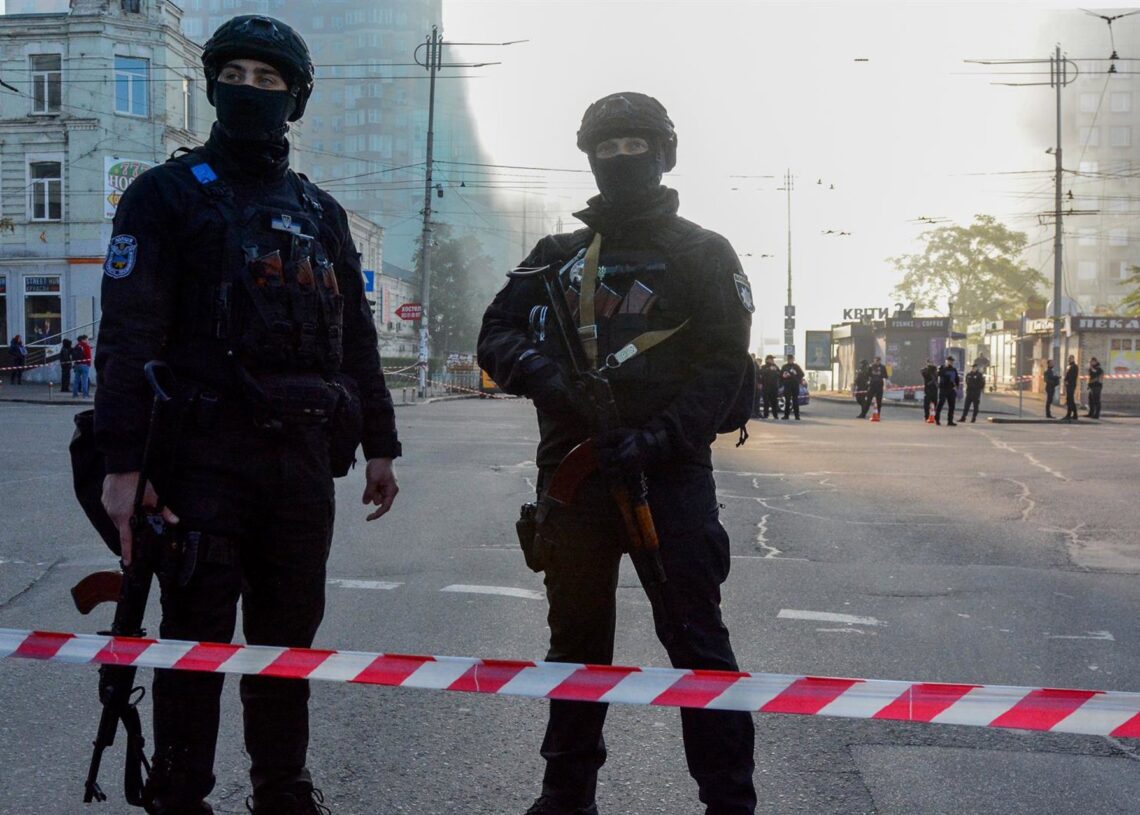 Archivo - Imagen de archivo de la Policía ucraniana en Kiev Aleksandr Gusev / Zuma Press / ContactoPhoto