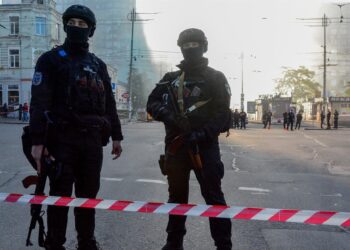 Archivo - Imagen de archivo de la Policía ucraniana en Kiev Aleksandr Gusev / Zuma Press / ContactoPhoto
