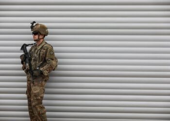 Archivo - Un soldado de EEUU en una base en Irak (archivo)Ameer Al Mohammedaw/dpa - Archivo
