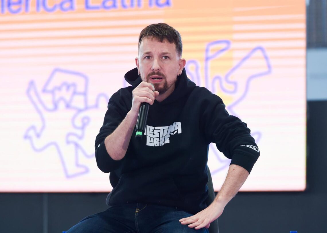 Archivo - El exvicepresidente y exsecretario general de Podemos Pablo Iglesias, durante la V Asamblea Ciudadana de Podemos, en el Pabellón de Convenciones de Casa de Campo, a 11 de abril de 2025, en Madrid (España).Gustavo Valiente - Europa Press - Archivo