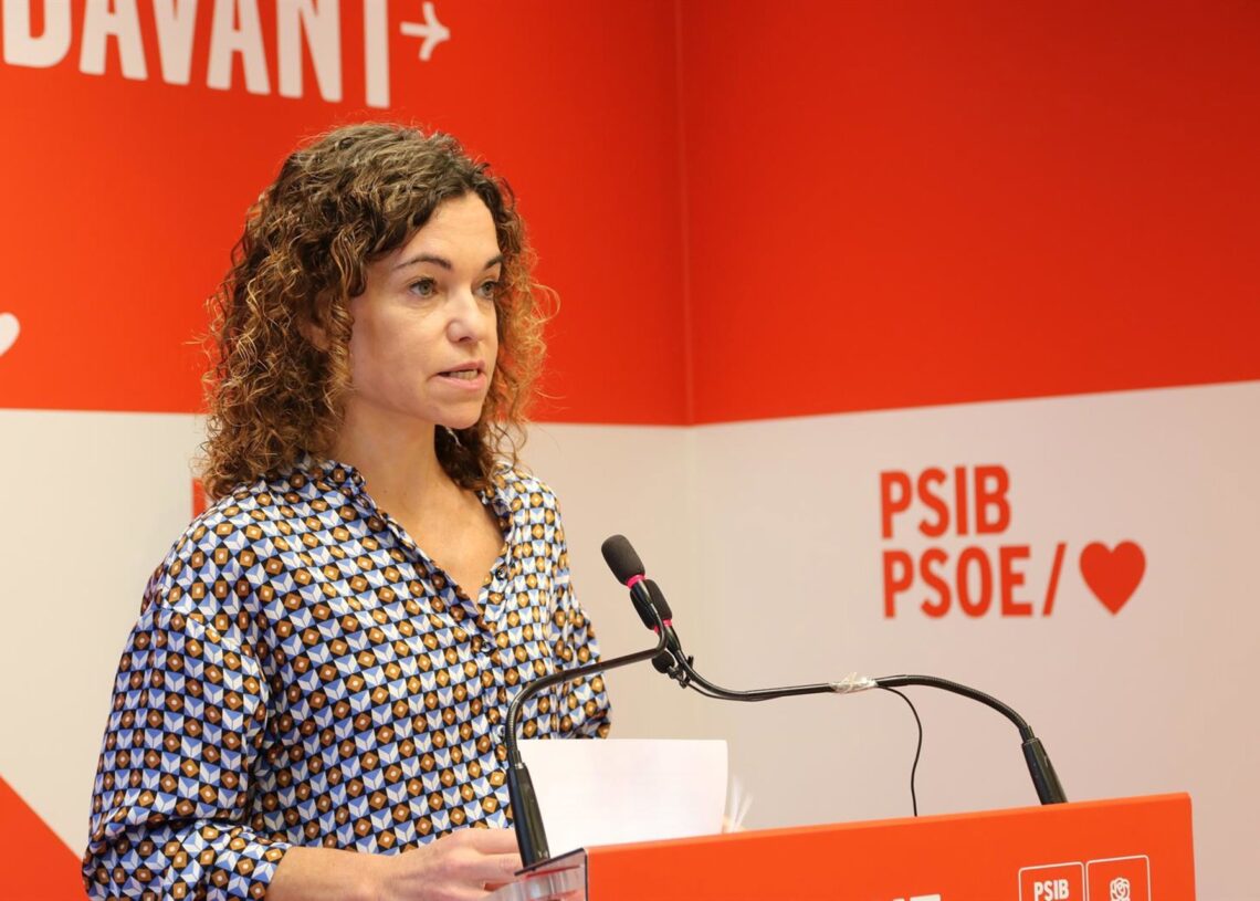 Archivo - La vicesecretaria general del PSIB-PSOE, Rosario Sánchez.PSOE PALMA - Archivo