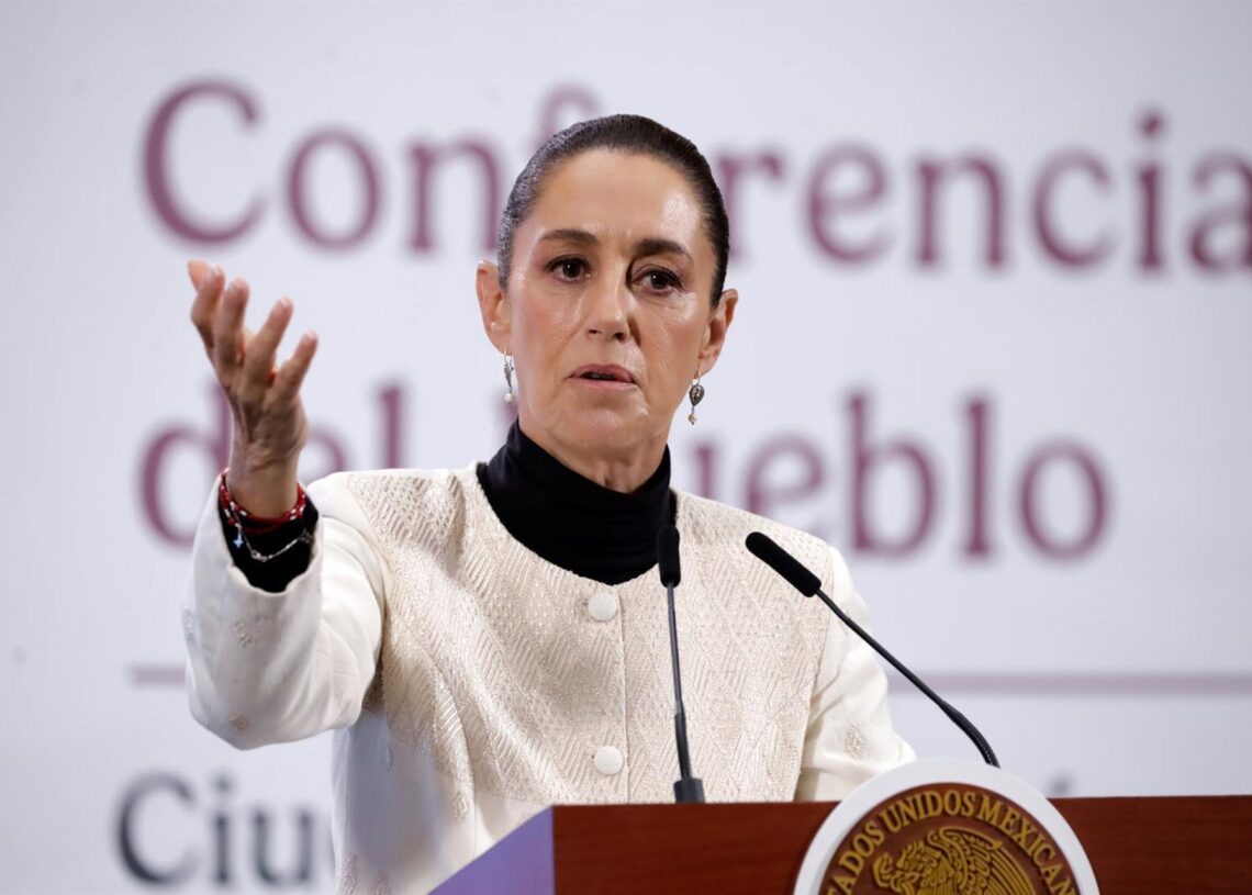 Claudia Sheinbaum, presidenta de México.Europa Press/Contacto/Luis Barron