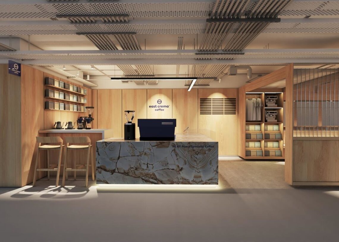 Espacio de East Cream Coffe en El Corte InglésEAST CREAM COFFE