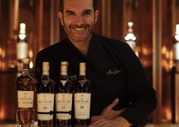 El chef Mario Sandoval (Coque) y The MacallanTHE MACALLAN