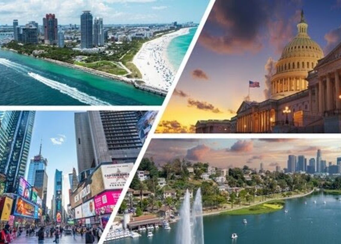 Destinos de Iberia en Estados Unidos.IBERIA