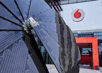 Un panel solar de Vodafone EspañaVODAFONE ESPAÑA
