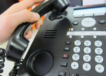 Archivo - Recurso teléfono fijo, llamadaEUROPA PRESS - Archivo